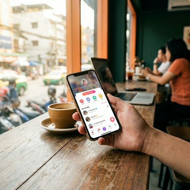 ThaiFriendly app screenshots