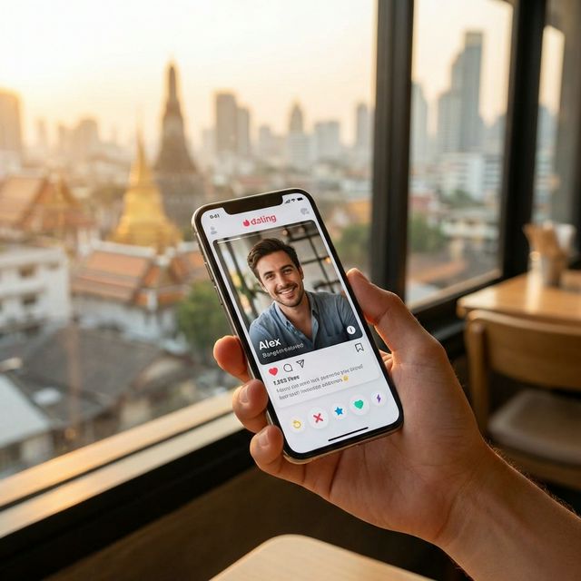 Tinder in Bangkok usage