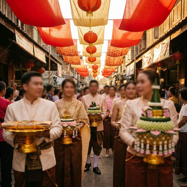 Traditional Thai marriage ceremony